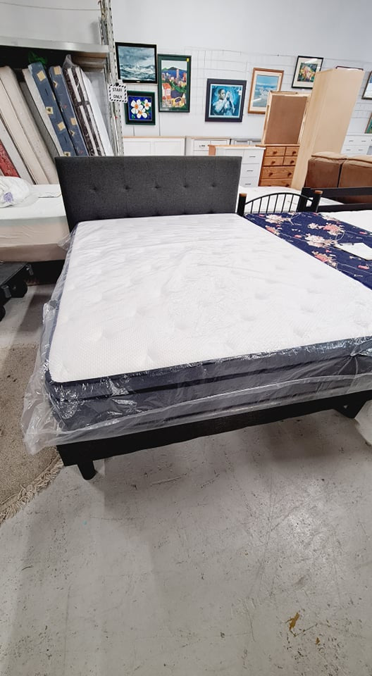 Shirley Queen Bed Frame With Donna Queen Mattress NEW!!! 49207