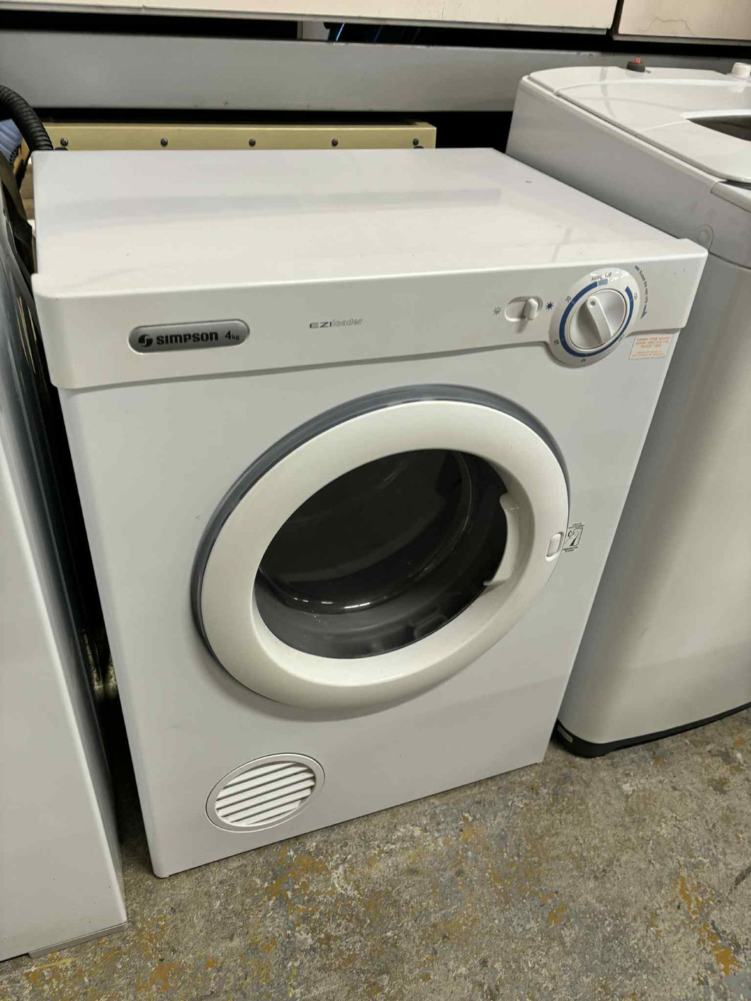 Simpson 4kg Dryer (30 Day Guarantee) 52804