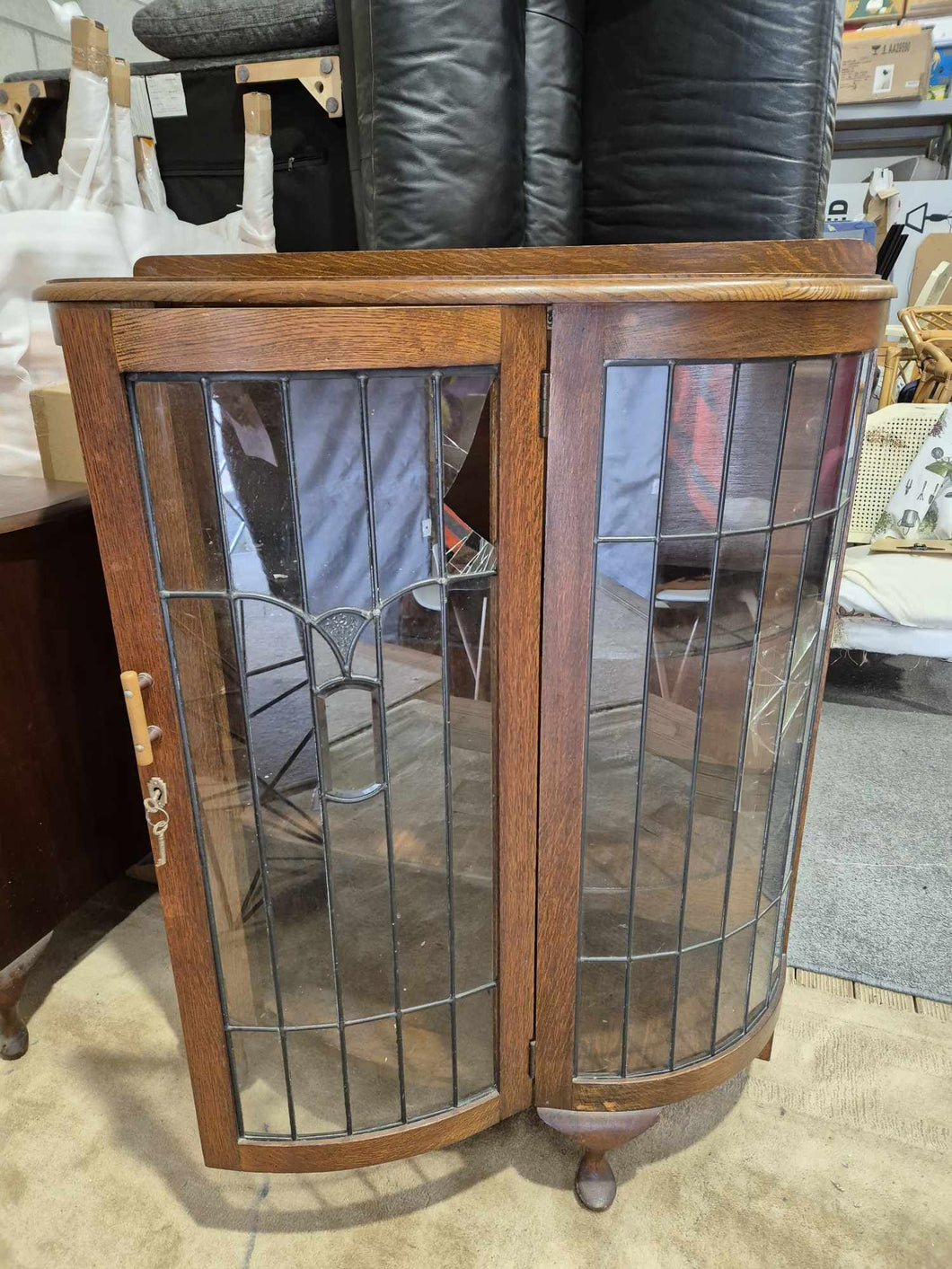 Wood/Glass China Cabinet 52081