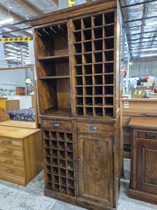 Wood Freedom Wine Cabinet with 2 Drawers/ 1 Door 52409