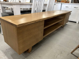 Wood Large TV Unit Light Wood Nick Scali 52454