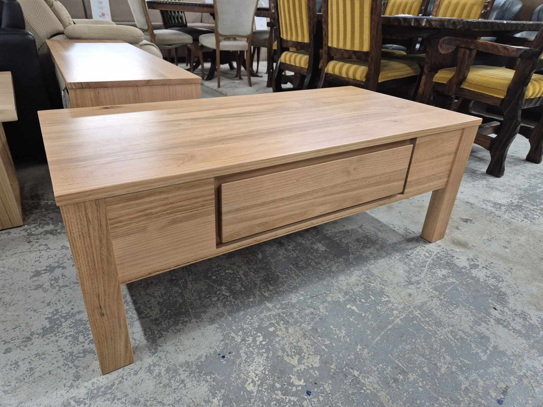 Dallas Light Wood Coffee Table With 2 Drawers NEW!!! 52622