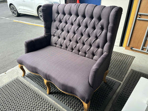 Grey Love Seat 2 Seater 52868