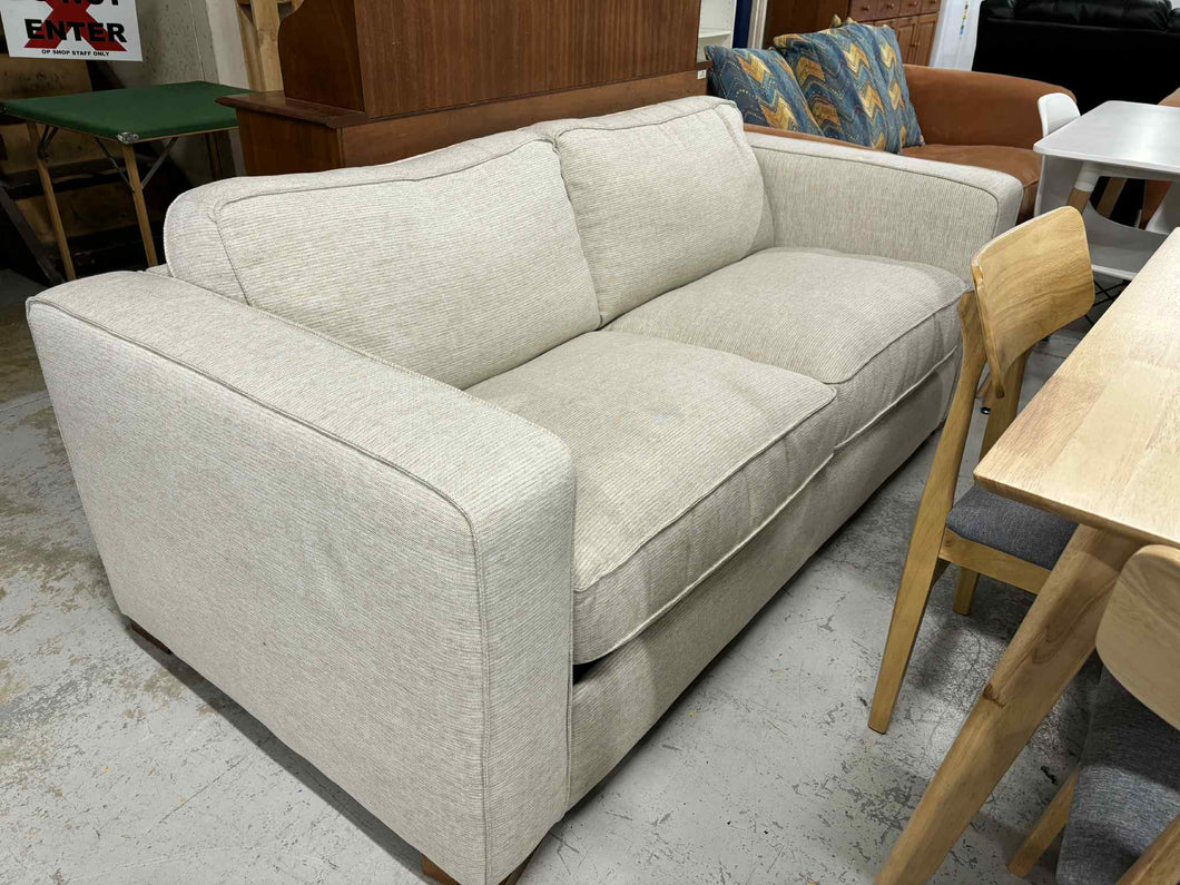Light Beige  2 Seater Nick Scali Sofa Bed 52798