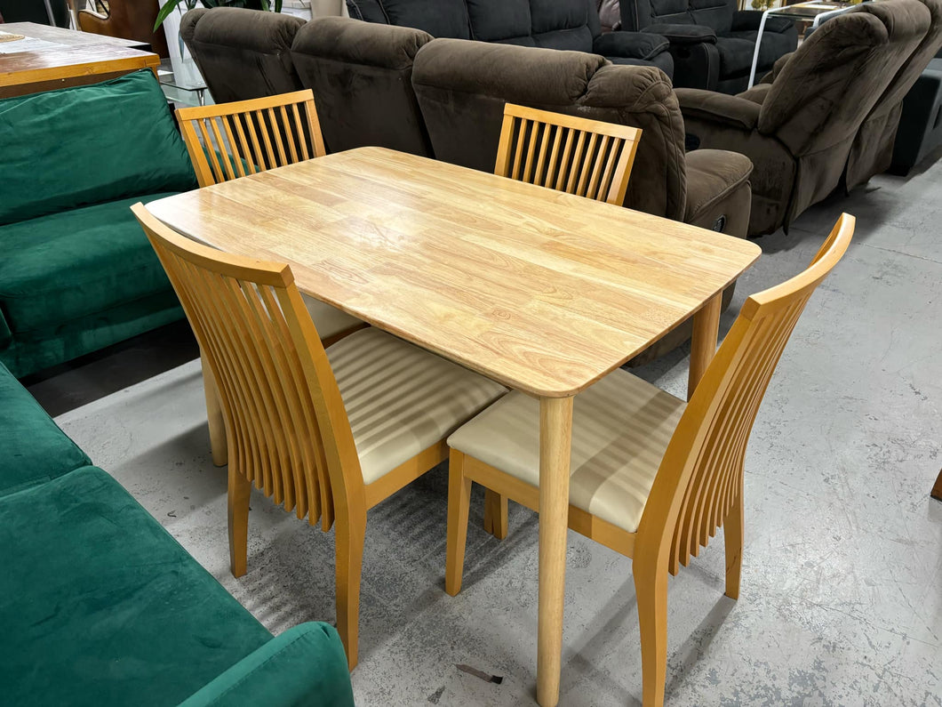 Paris Dining Table (NEW) With 4x Chairs 52251