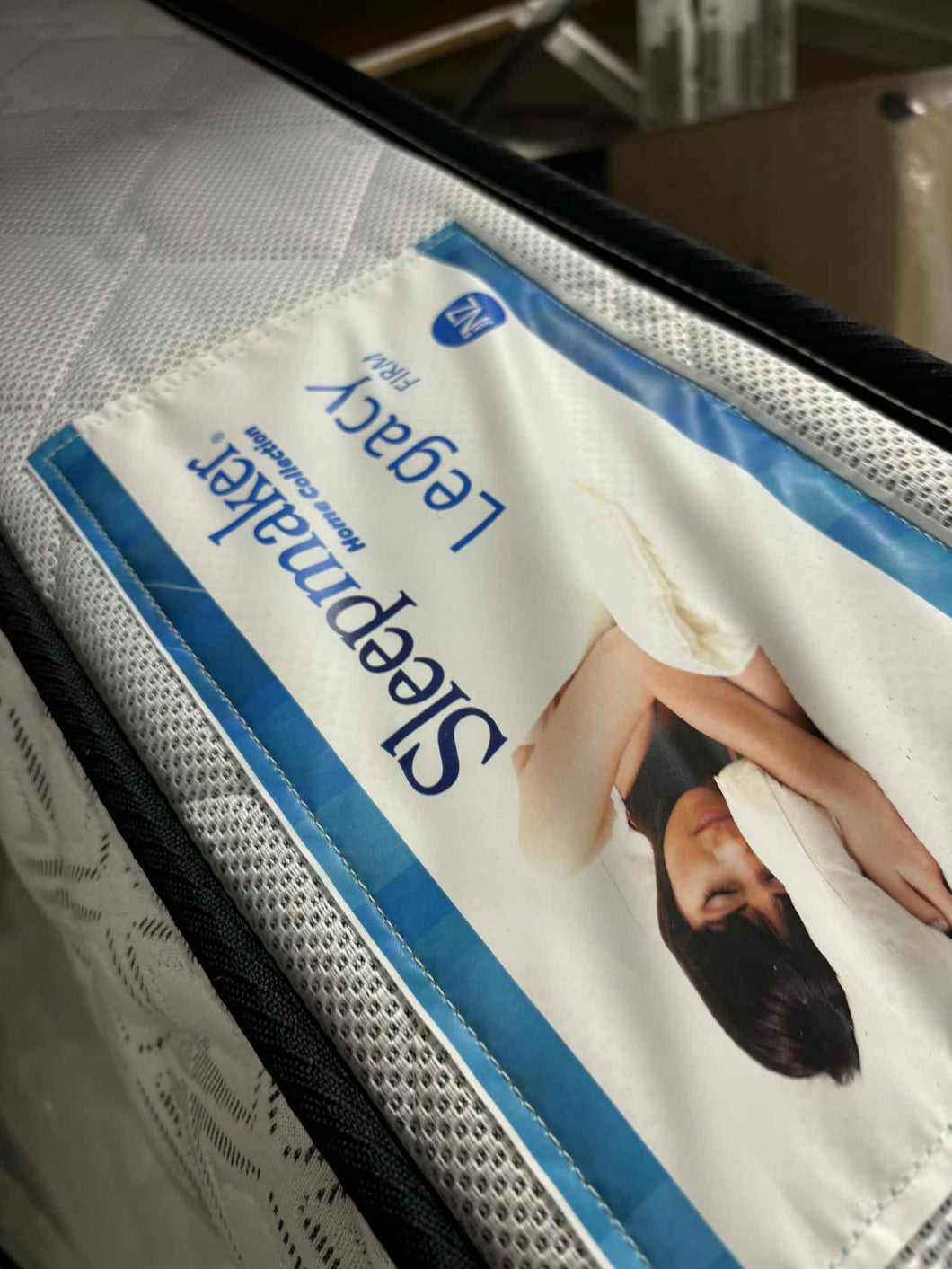 Slat Queen Size Bed with Sleepmaker Mattress 52934