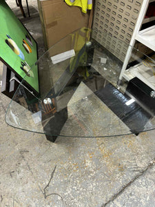 Glass Top Triangle Coffee Table 52823