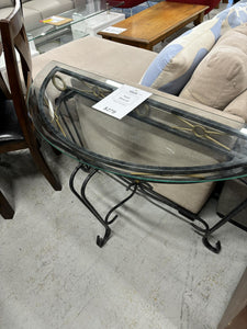 Glass Top/Metal Frame Hall Stand 52102