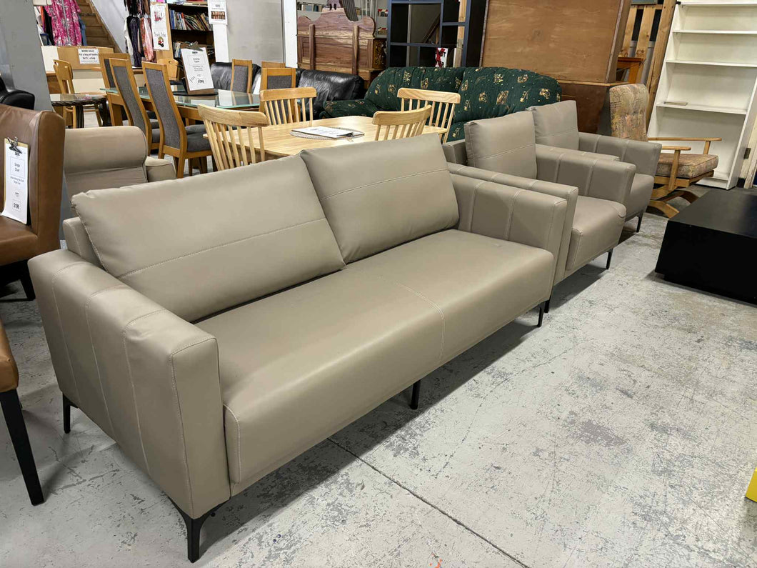 Beige 5 Seater Lounge Suite 52903