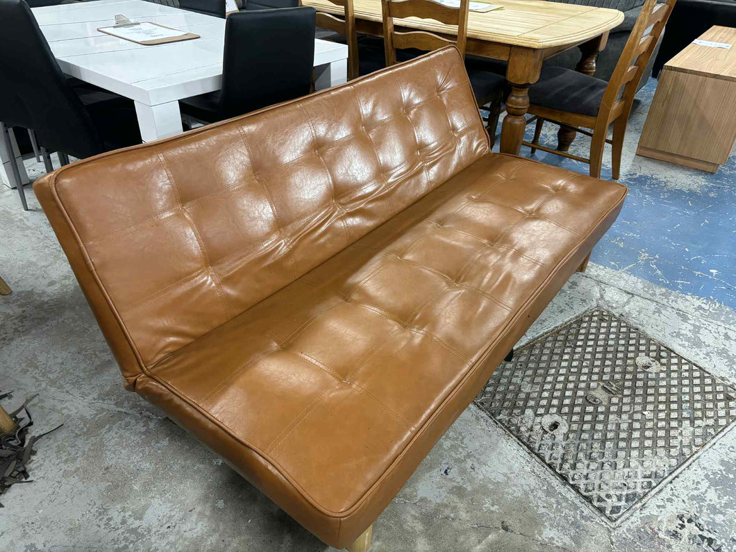Tan Brown Sofa Bed