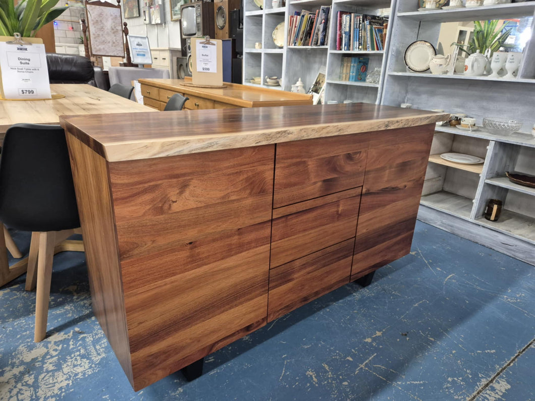 Wood Nick Scali Medium Buffet with 2 Doors/3 Drawers 52813