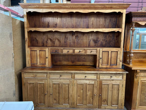 TEAK Wood Large Wall Unit with 6 Doors/8 Drawers 52229